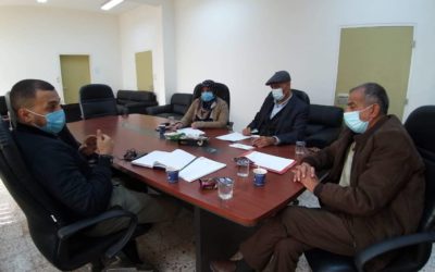 زيارة مدير إدارة التدريب بمستشفى المروة الجديدة لكلية التمريض