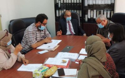 كلية التمريض تعقد جلسة طارئة