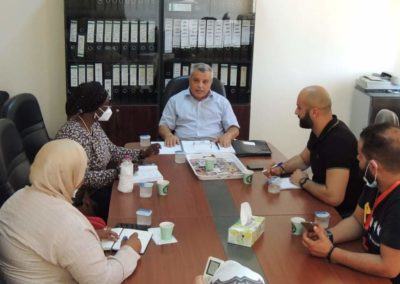 مندوب صندوق الأمم المتحدة تزور كلية التمريض بجامعة بنغازي