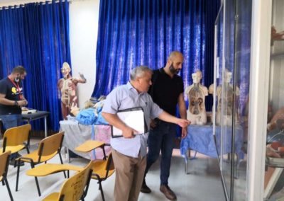 مندوب صندوق الأمم المتحدة تزور كلية التمريض بجامعة بنغازي