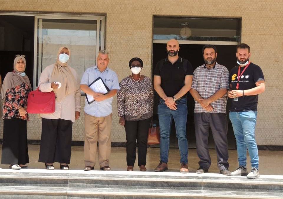 مندوب صندوق الأمم المتحدة تزور كلية التمريض بجامعة بنغازي