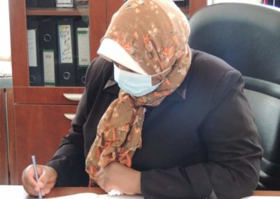 اجتماع لجنة متابعة الإجراءات الاحترازية بكلية التمريض