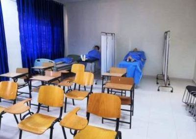 تنظيم المعامل العلمية بكلية التمريض