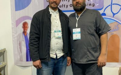 كلية التمريض تشارك في فعاليات معرض مينا الطبي للتوعية الصحية