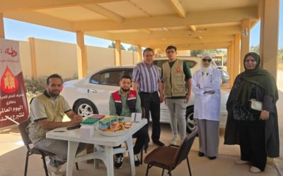 كلية التمريض تنظم حملة تبرع بالدم تحت شعار “قطرة تُنقذ حياة”